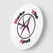 X markiert den Punkt Große Wanduhr (Winkel)