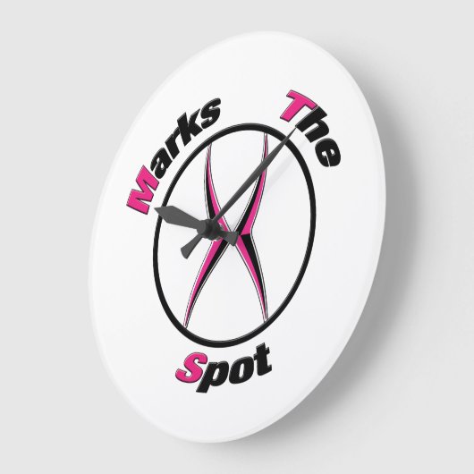 X markiert den Punkt Große Wanduhr (Winkel)