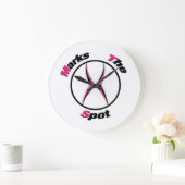 X markiert den Punkt Große Wanduhr (Zuhause)