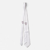 X markiert den Punkt Krawatte (Rückseite)