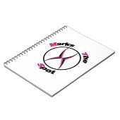 X markiert den Punkt Notizblock (Linke Seite)