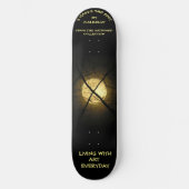 X MARKIERT DEN SPOT SKATEBOARD (Vorderseite)