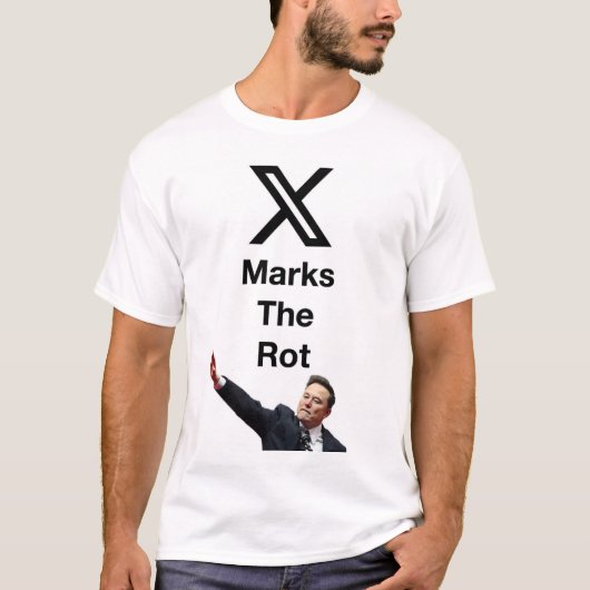 X Marks The Rot Anti-Musk Shirt (Vorderseite)