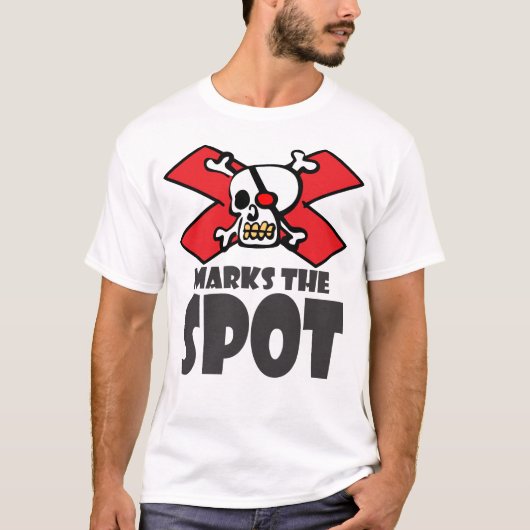 X Marks the Spot Light Shirts (Vorderseite)