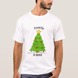 X-mas-Familie T-Shirt
