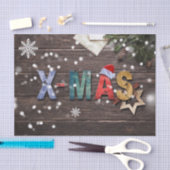 X-Mas farbige Buchstaben Seidenpapier (Handwerk)