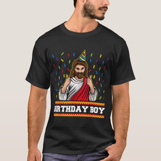 X-mas Funny Jesus Bday For Kids & Adults Jesus T-Shirt (Vorderseite)