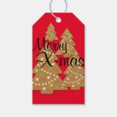 X-mas Geschenkanhänger (Vorderseite)