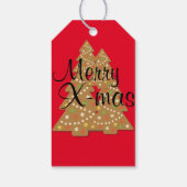 X-mas Geschenkanhänger (Rückseite)