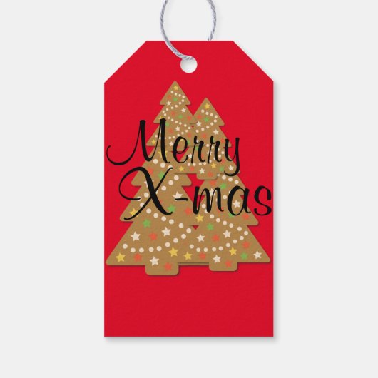 X-mas Geschenkanhänger (Rückseite)