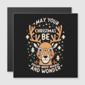 X-MAS MAGNETKARTE (Vorne/Hinten)