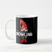 X-mas Santa's Bowling Gnome Christmas Matching Kaffeetasse (Links)