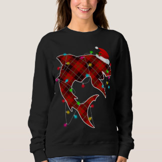 X-Mas Shark Ocean Sea Fish Weihnachtswal Sweatshirt
