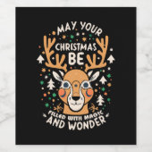 X-MAS WEINETIKETT (Einzelnes Label)