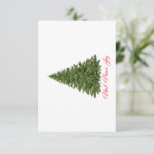 X-Mass Tree - Weihnachten, Ruhe, Joy Flat Holiday  (Stehend Vorderseite)