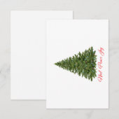 X-Mass Tree - Weihnachten, Ruhe, Joy Flat Holiday  (Vorne/Hinten)