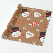 X-max Weihnachtsgeschenk Geschenkpapier (Ungerollt)