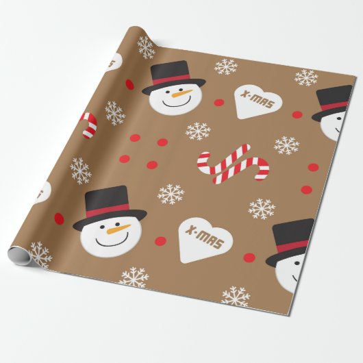 X-max Weihnachtsgeschenk Geschenkpapier (Ungerollt)