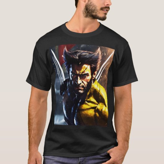 X-MEN BLACK NEW T - SHIRT (Vorderseite)