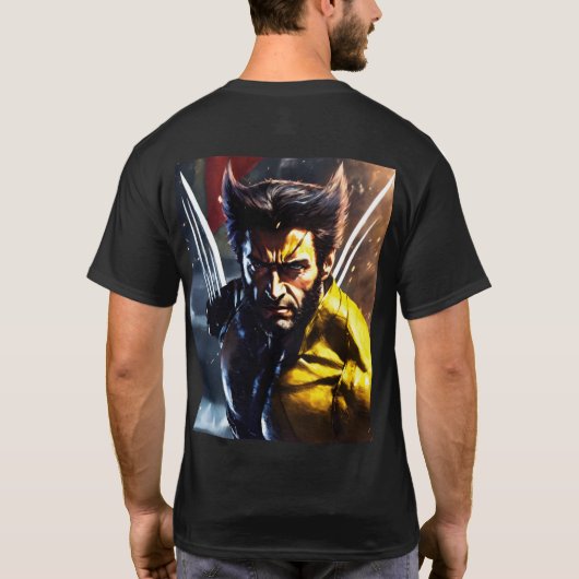 X MEN BLACK T SHIRT (Rückseite)