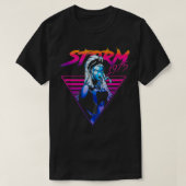 X-Men Storm 80er Retro Triangle Gradient Ta T-Shirt (Design vorne)