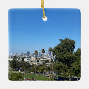 X: Mission San Francisco Keramikornament