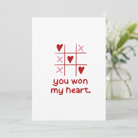 X&O HINWEISKARTE (Stehend Vorderseite)