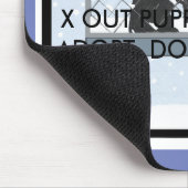 X OUT PUPPY MILLS MOUSEPAD (Ecke)