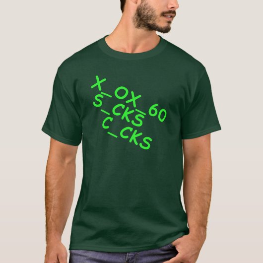 X_OX_60 S_CKS C_CKS T-Shirt (Vorderseite)