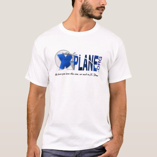 X-Plane.Org Website-Logo T-Shirt (Vorderseite)