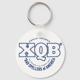 x.Q.B., Bad Spellers of America. Schlüsselanhänger