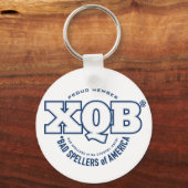 x.Q.B., Bad Spellers of America. Schlüsselanhänger (Vorderseite)