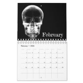 X-Ray Art Calendar 1 - Schwarzweiß Kalender (Feb 2026)