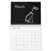 X-Ray Art Calendar 3 - Rosa Kalender (Mär 2027)
