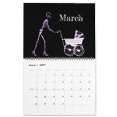 X-Ray Art Calendar 4 - Lila Kalender (Mär 2027)