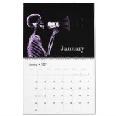 X-Ray Art Calendar 4 - Lila Kalender (Jan 2027)
