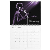 X-Ray Art Calendar 4 - Lila Kalender (Feb 2026)