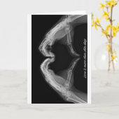 X-Ray Art Karte (Gelbe Blume)