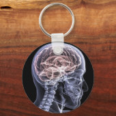 X-Ray Brain Schlüsselanhänger (Vorderseite)