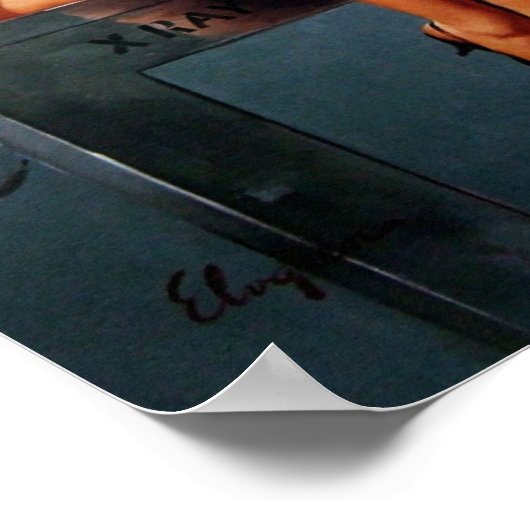 X-Ray Button nach oben Poster (Ecke)