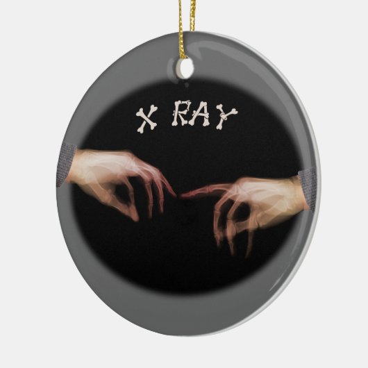 X-RAY CHRISTMAS ORNAMENT FINGERS TOUCHING (Links)