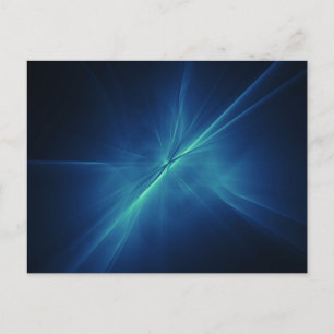 X-Ray Colorburst - Blau Postkarte