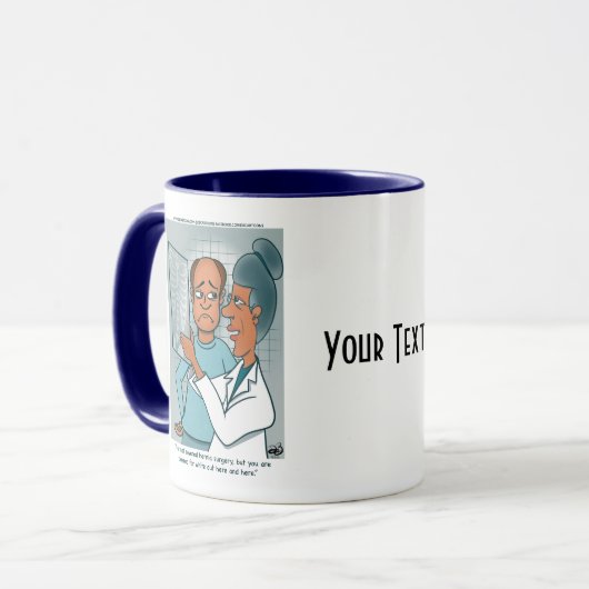 X-Ray Combo-Tasse Tasse (Vorderseite Links)