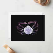 X-Ray Crab Mitteilungskarte (Vorderseite/Rückseite Beispiel)