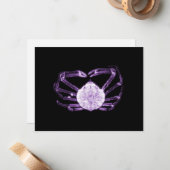 X-Ray Crab Mitteilungskarte (Vorderseite/Rückseite Beispiel)