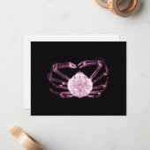 X-Ray Crab Mitteilungskarte (Vorderseite/Rückseite Beispiel)