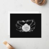 X-Ray Crab Mitteilungskarte (Vorderseite/Rückseite Beispiel)