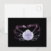 X-Ray Crab Postkarte (Vorne/Hinten)