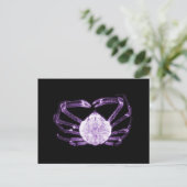 X-Ray Crab Postkarte (Stehend Vorderseite)
