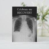 X Ray Erholung ~ Einladung (Stehend Vorderseite)